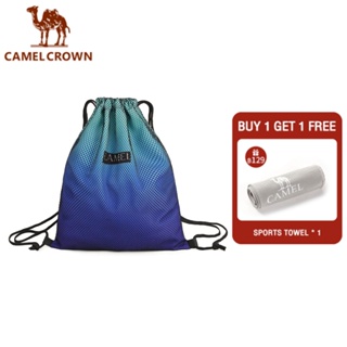 CAMEL CROWN กระเป๋าเป้สะพายหลัง กันน้ํา สําหรับผู้ชาย และผู้หญิง เหมาะกับการว่ายน้ํา เล่นกีฬา