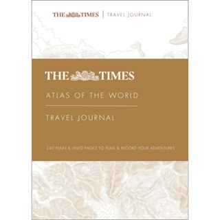 NEW! หนังสืออังกฤษ Times Atlas of the World Travel Journal -- Hardback [Hardcover]