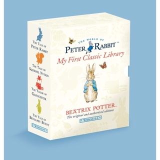 NEW! หนังสืออังกฤษ Peter Rabbit: My First Classic Library