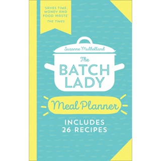 NEW! หนังสืออังกฤษ The Batch Lady Meal Planner [Paperback]