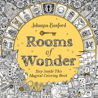 NEW! หนังสืออังกฤษ Rooms of Wonder : Step inside This Magical Coloring Book [Paperback]