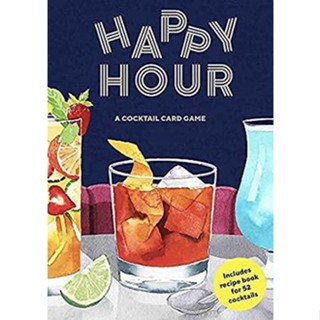 NEW! หนังสืออังกฤษ Happy Hour : A Cocktail Card Game