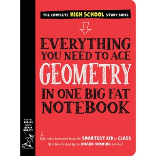 NEW! หนังสืออังกฤษ Everything You Need to Ace Geometry in One Big Fat Notebook (Big Fat Notebooks) [Paperback]