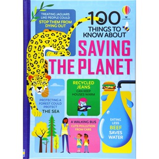 NEW! หนังสืออังกฤษ 100 Things to Know about Saving the Planet (100 Things to Know) [Hardcover]