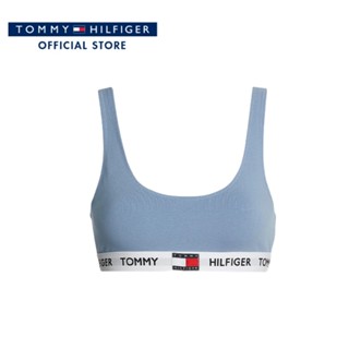 Tommy Hilfiger สปอร์ตบราผู้หญิง รุ่น UW0UW02225 DYB - สีฟ้า