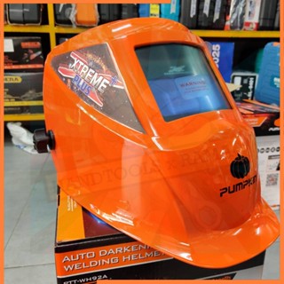 17902 / PTT-WH92A หน้ากากเชื่อม ออโต ตัดแสงเอง ปรับนอกได้ อัตโนมัติ PUMPKIN สินค้าของแท้ รับประกันทุกชิ้น