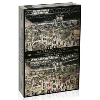 [สินค้าพรีออเดอร์] Gibsons - Waterloo Station jigsaw puzzle จิ๊กซอว์นำเข้า 1000 ชิ้น