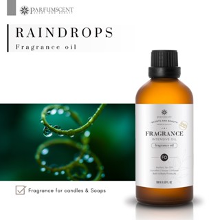 PARFUMSCENT หัวน้ำหอม Raindrops Fragrance Oil FOC507208