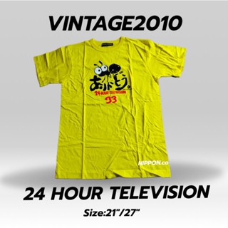 เสื้อยืด24 Hour televisionปี2010 งานแท้100% #A1