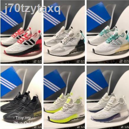 ✲∏▤ พร้อมส่ง Adidas ZX 2k boost รองเท้าวิ่งผู้ชายและผู้หญิง
