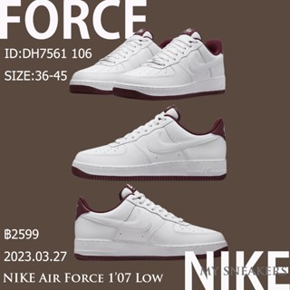 Nike Air Force 1’07 Low รองเท้าผ้าใบ รองเท้าวิ่งลำลอง Authentic casual shoes sneakers running shoes for women