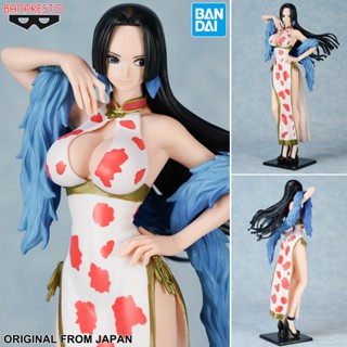 งานแท้ แมวทอง Bandai Banpresto One Piece วันพีซ เต็มพิกัดสลัดจอมลุย Boa Hancock โบอา แฮนค็อก Sweet Style Pirates