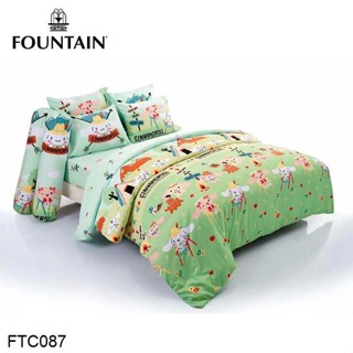 Fountain ผ้านวม (ไม่รวมผ้าปูที่นอน) ชินนามอนโรล Cinnamoroll FTC087 #ฟาวเท่น ผ้าห่ม