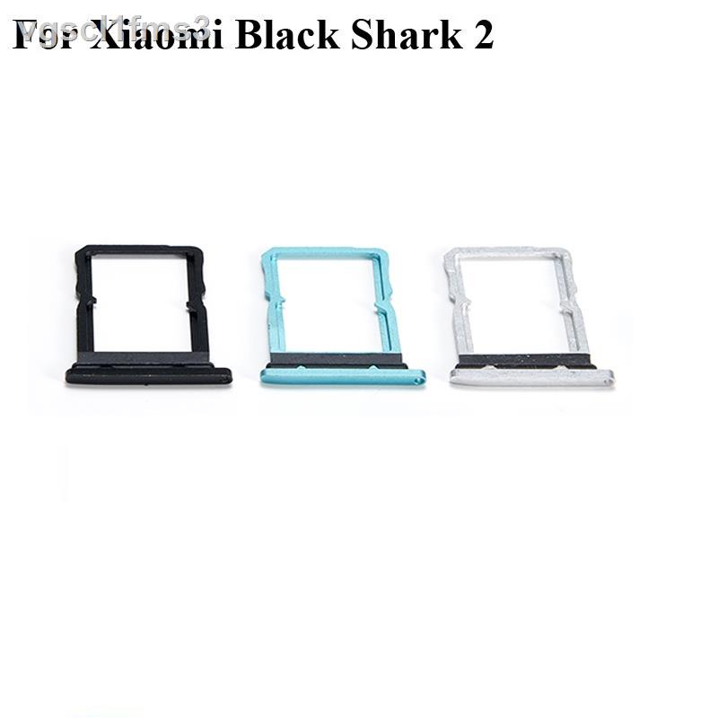 ▨❀For xiaomi Black Shark 2 SIM Card Tray Holder Carrier Nano Card Tray Slot Holder BlackShark 2 Replacement Black Shark