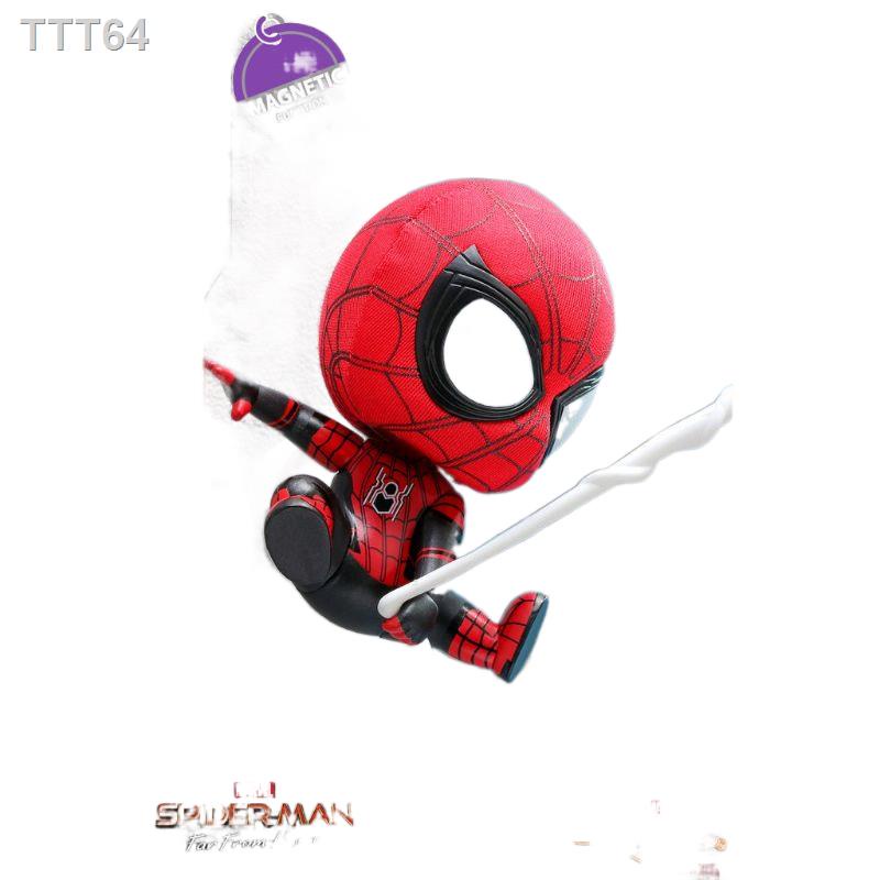 ✖✼Hottoys ฟิกเกอร์ ของสะสม Cosbaby COSB631 Spider-Man (Web Swinging Version)