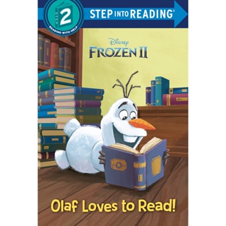 หนังสืออังกฤษใหม่ Olaf Loves to Read! (Disney Frozen 2) (Step into Reading) [Paperback]