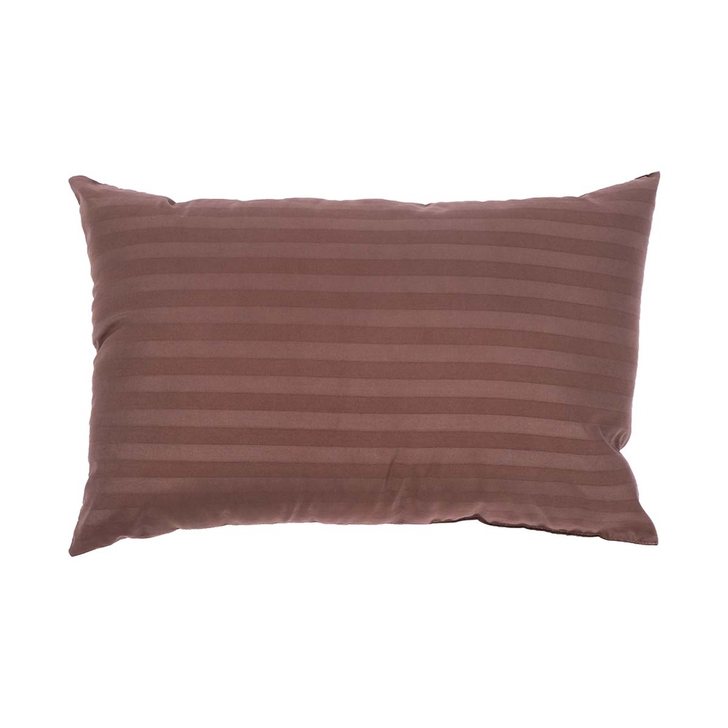 THE RICH BUYER  หมอนหนุนใยสังเคราะห์ 18x28 นิ้ว TRAIL สีน้ำตาล หมอนหนุน หมอน