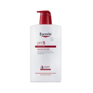 Eucerin pH5 Wash Lotion 1000ml - ครีมอาบน้ำสำหรับผิวธรรมดา ผิวแห้ง ผิวแพ้ง่าย