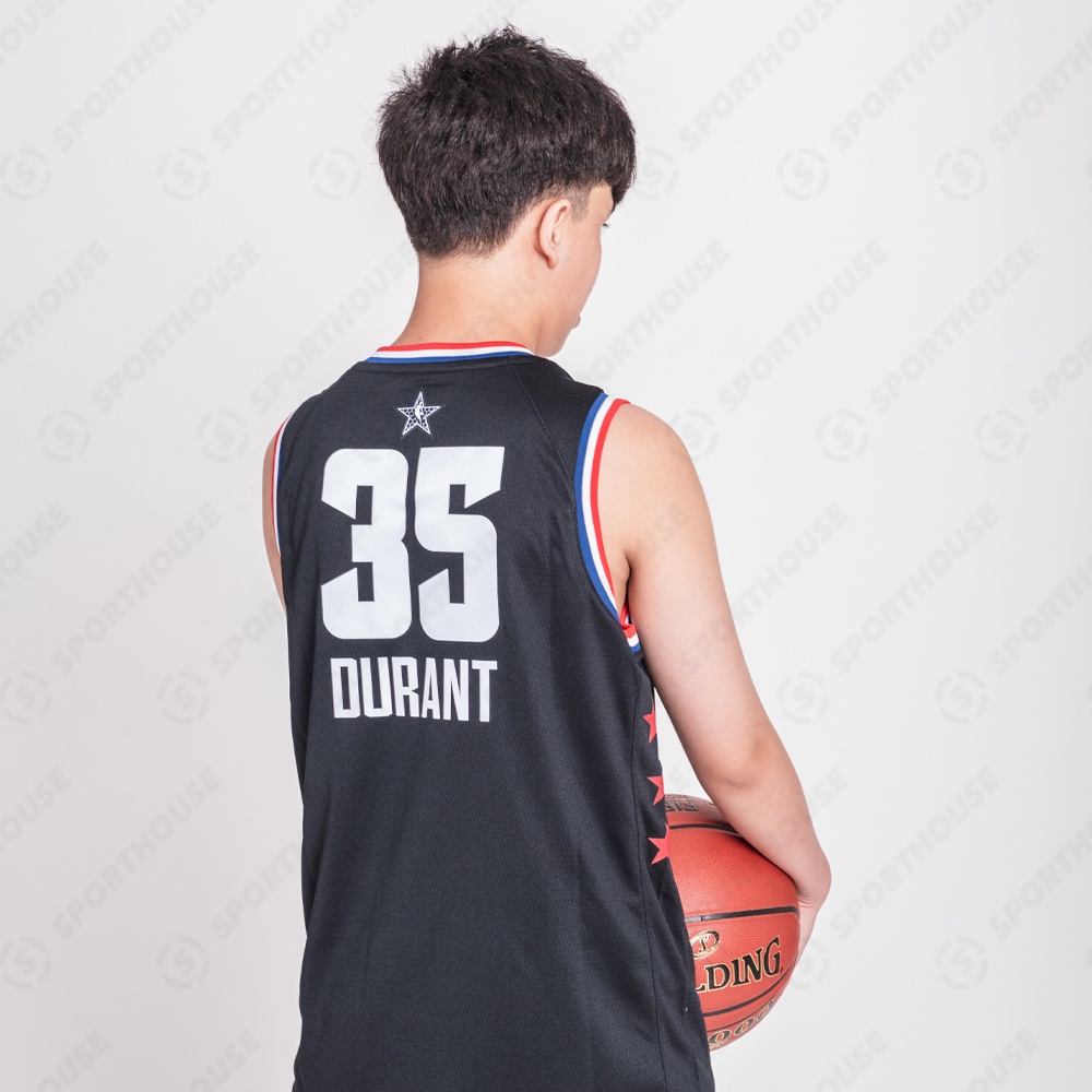 รองเท้าผ้าใบ nike❧☞[เสื้อ NBA ของแท้ 100%] พร้อมส่ง‼ เสื้อบาสเด็กโต Jordan All-Star 2019 Black Swingman Jersey - Youth K