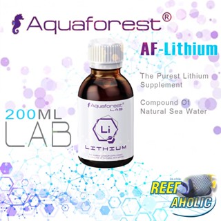 Aquaforest Lithium Lab 200ml ลิเธียม ที่ไม่ใช่ถ่านหรือแบตโทรศัพท์ มันคือแร่ธาตุในชุด LAB Series