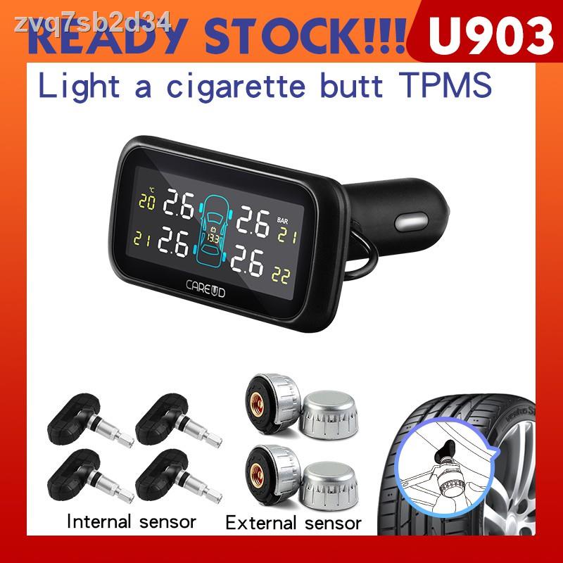 New Arrival Sensor TPMS Car Tire Pressure Alarm Monitor System 4   Internal Sensor Auto Tyre Cigaret