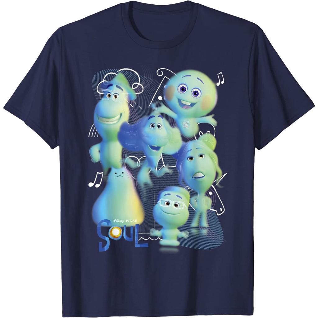 เสื้อยืดโลโก้ Disney Pixar Soul Party: 12.99