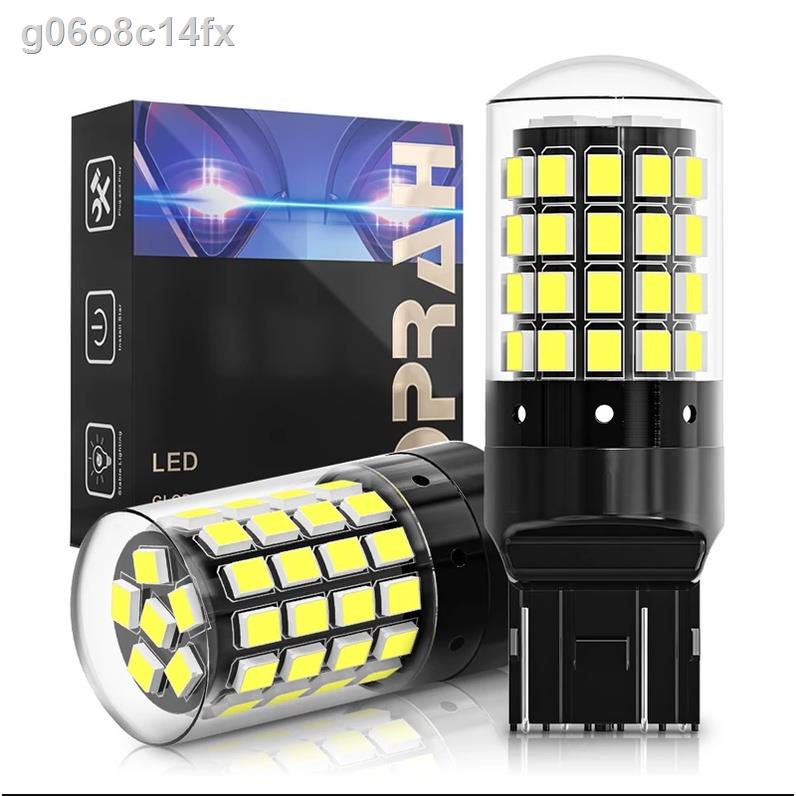 2PCS Car LED Bulb 1156 BAU15S P21W 1157BAY15D P21W 5W LED Bulb Signal Canbus BA15S 12V Brake Light C