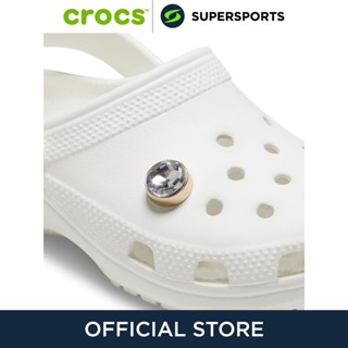 CROCS Jibbitz Gold Clear Gem ตัวติดรองเท้า