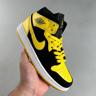 Original N_ike Air Jordan 1 Retro High OG AJ1 Jordan Generation รองเท้าผ้าใบลําลอง ข้อสั้น เหมาะกับการเล่นกีฬา