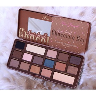 💥พร้อมส่ง💥 Too Faced Chocolate Bar Eyeshadow Palette "semi sweet" พาเลทอายแชโดว์กลิ่นหอมช็อคโกแลต