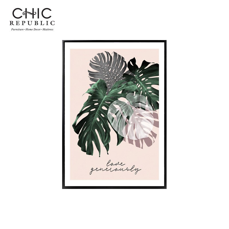 Chic Republic ภาพติดฝาผนัง รุ่น BOTANICAL-B/50x70