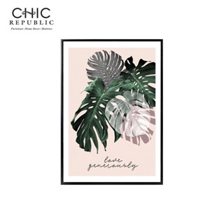 Chic Republic BOTANICAL-B/50x70,ภาพติดฝาผนัง - สี ดำ/หลากสี