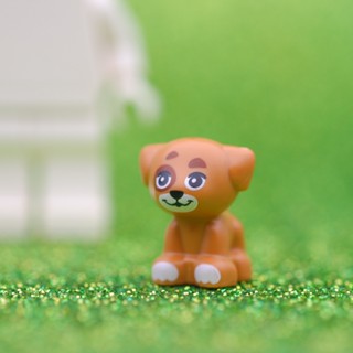 LEGO Dog Puppy Brown Spots ANIMAL - LEGO® Authentic เลโก้แท้