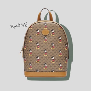 ของแท้💯 *ทักแชทก่อนสั่ง New Gucci mickey  Backpack พร้อมส่ง