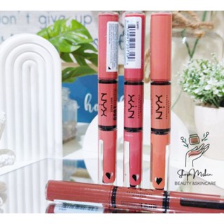 **สวยจึ้งทุกสี+ติดทนมาก**NYX SHINE LOUD HIGH SHINE LIP COLOR LIPSTICK+LIP GLOSS3.4ML