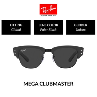 RAY-BAN MEGA CLUBMASTER POLARIZED - RB0316S 136748  - Sunglasses