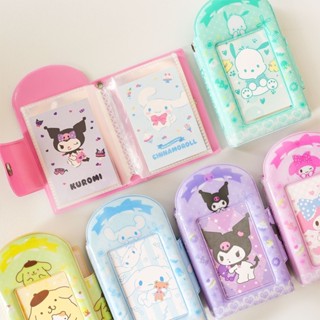 พร้อมส่ง แฟ้มเก็บการ์ด kuromi cinnamoroll kitty mymelody แฟ้มสะสมการ์ด 40 ช่อง