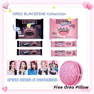 คุกกี้Oreo Blackpink แถมหมอน OREO 💖การ์ดลิขสิทธิ์แท้ค่ะ/สนใจทักแชทค่ะ