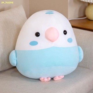 จัดส่งทันที🌊Cartoon Budgie Doll Plush Toy ตุ๊กตาหมอนนก
