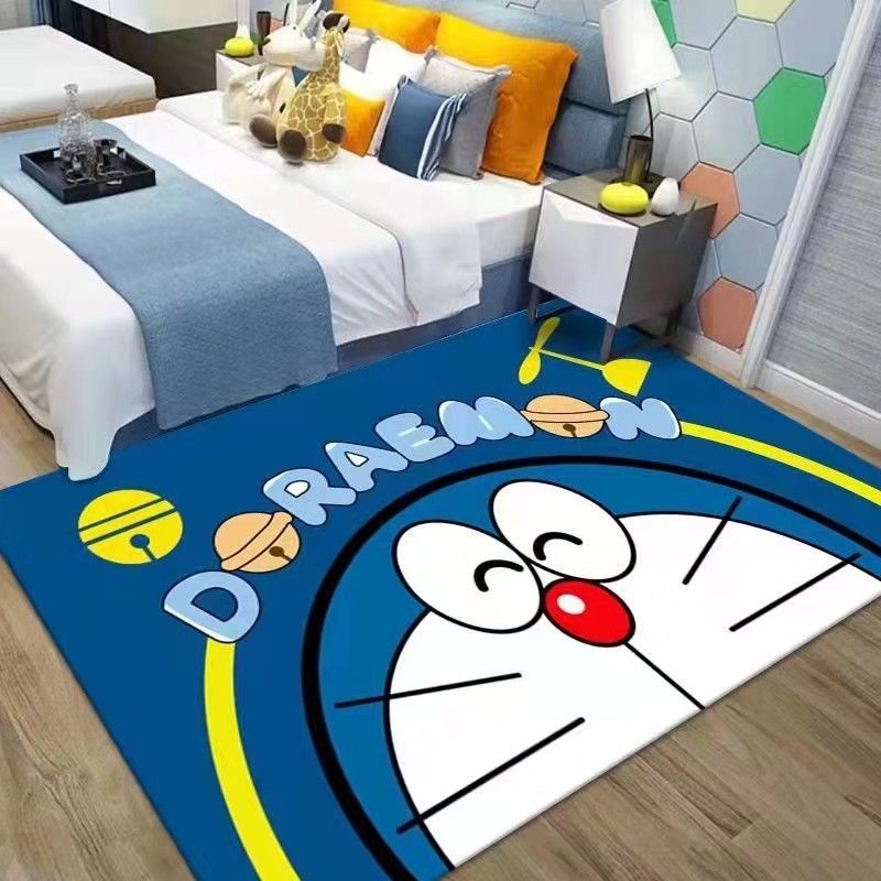 ตกแต่งบ้าน  พรมปูพื้น เสื่อทาทามิ ลายการ์ตูนโดราเอมอน คุณภาพดี สําหรับตกแต่งห้องนอน ห้องนั่งเล่น ราคาพิเศษ