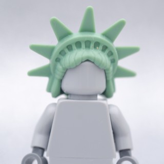 LEGO Lady Liberty Helmet HEADGEAR - LEGO® Minifigures Authentic เลโก้แท้