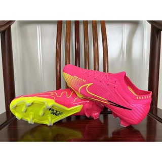 รองเท้าฟุตบอล Air Zoom Mercurial Vapor 15 Xv Elite Fg - Pink Blast Volt Gridiron รองเท้าฟุตบอล