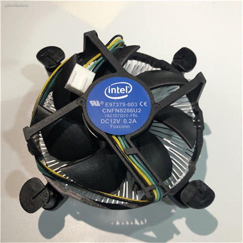 Intel Cpu Cooler Aluminum Heatsink for Intel Core I3/i5/i7 Socket LGA1150/1155/1156 4Pin Quiet Heat Sink