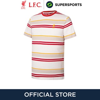 LIVERPOOL FOOTBALL CLUB 86 Away Stripe เสื้อฟุตบอลผู้ชาย เสื้อกีฬา