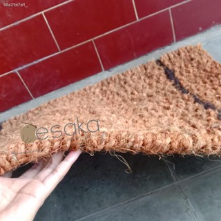 Woven Mat 60x40 std Coarse Coconut Coir Front Door Mat Bathroom toilet Standard Quality anti-Slippery motif