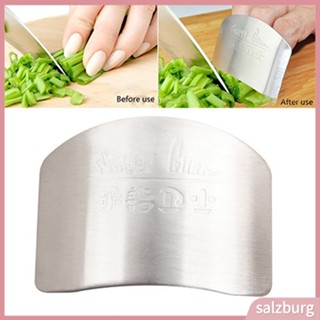 (salzburg) Smart Fashion Chop Safe Personalized Design Stainless Steel Finger Protector