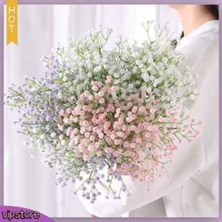 [VIP] ช่อดอกยิปโซปลอม เสมือนจริง ไม่ซีดจาง DIY สําหรับเจ้าสาว บ้าน