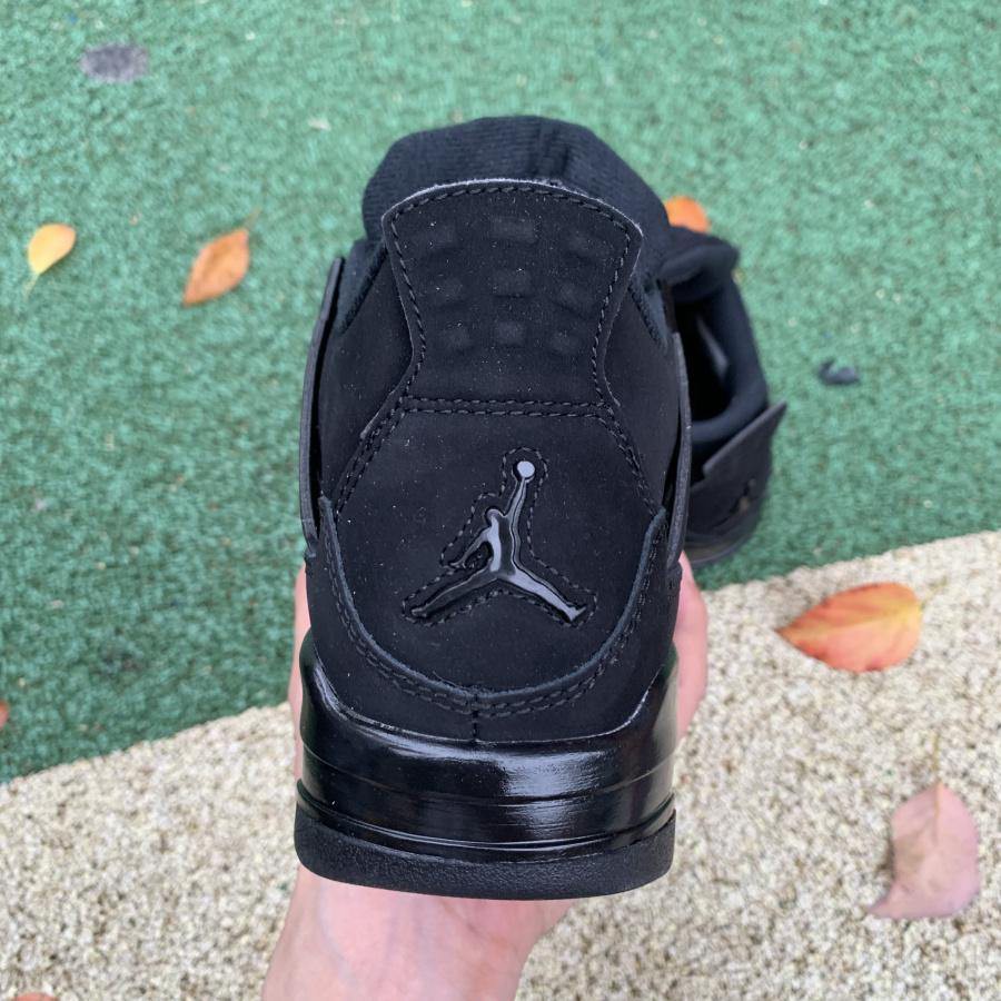 ✧✆☈✤♧┇♨2019 Air Jordan 4 Retro Black Cat สีดำล้วน 308497-002รองเท้าผ้าใบ nike แท้100% ผู้ชาย ผู้หญิงรองเท้าผ้าใบ แท้รองเ