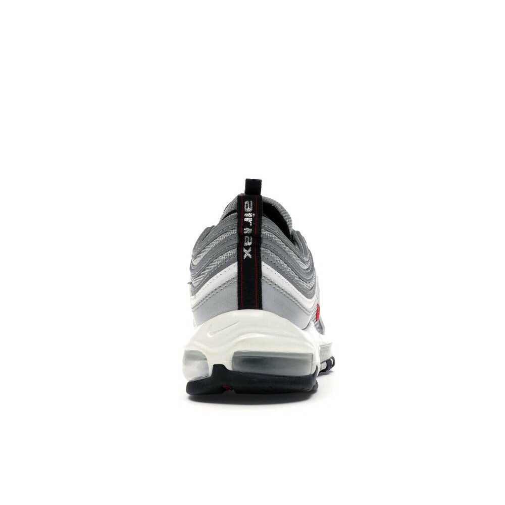 ☸❖✻รองเท้าผ้าใบ nike◑✿แท้  รองเท้า Nike Air Max 97 Cushioning Running Shoes - Silver Bullet รองเท้ากีฬา รองเท้าวิ่งรองเท
