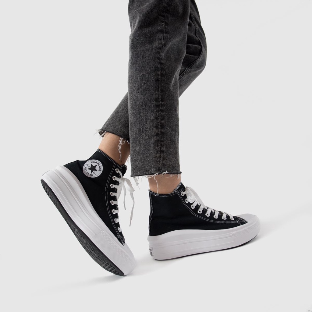 ▽❏พร้อมส่ง!! Converse รองเท้าผ้าใบ Chuck Taylor All Star Move Platform Hi ลิขสิทธิ์แท้ 100%